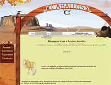 Tablet Screenshot of caballos9.com